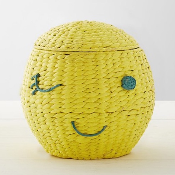 Pottery Barn Kids Happy Face Storage Basket - Picture 14 of 16